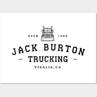 Jack Burton Trucking - Est. 1986 Posters and Art